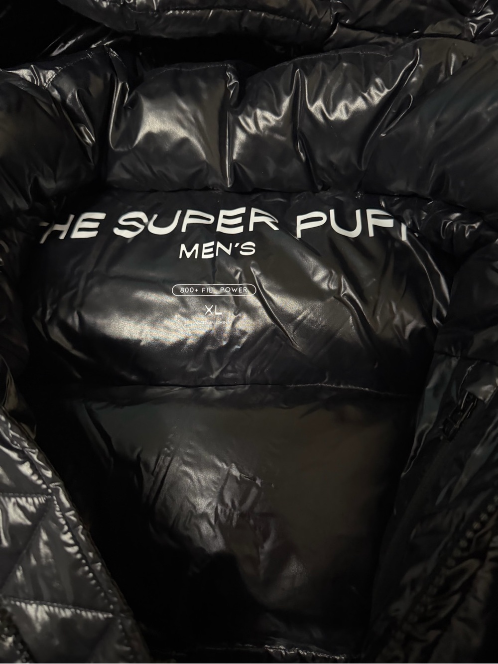 Men's Aritzia Super Puff 800 fill Jacket - Black